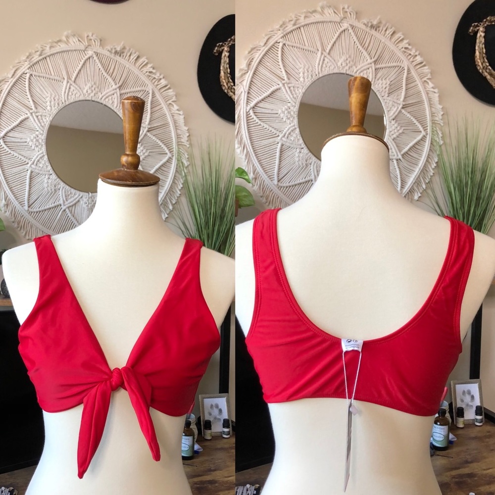 Red Shekini Top